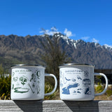 New Zealand Enamel Mug