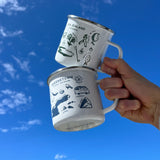 New Zealand Enamel Mug