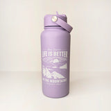 Life is better drink bottle
