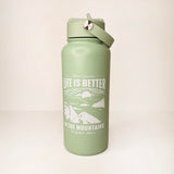 Life is better drink bottle
