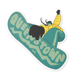 Boarder Chick Sticker