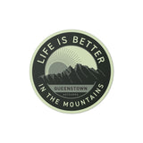 Queenstown Sticker 60mm