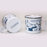 Queenstown Enamel Mug