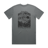 Ben Lomond Dark Grey Tshirt Design back