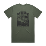 Ben Lomond Green Tshirt Design back