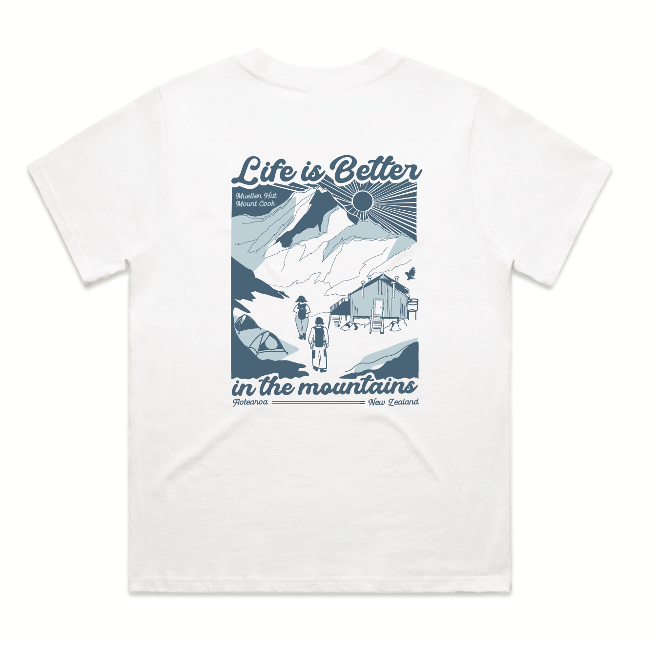 Wo's Mueller Hut Tee